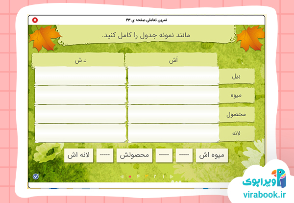 ویرابوک _ بسته آموزشی پایه سوم ابتدایی